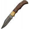 Damascus Lockback Wood
