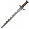 Damascus Needle Tooth Wired Sword