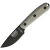 ESEE Plain Black Model 3 Modified Handle Sheath Kydex