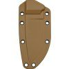 ESEE Plain Std Black Model 3 Sheath Coyote Brown