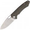 pmp knives spartan linerlock green micarta