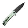 civivi cogent black stonewash sandvik jade g10