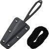 civivi d art neck knife black sw