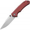 Civivi Brazen Stonewash Drop Point Burgundy G10