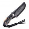 civivi elementum fixed blade satin finish black g10