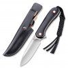 civivi elementum fixed blade satin finish black g10