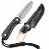 civivi elementum fixed blade satin finish black g10