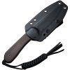 civivi elementum fixed blade damascus ebony wood