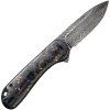 civivi elementum damascus copper carbon