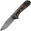 Civivi Elementum Damascus Copper Carbon