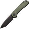 Civivi Elementum Black Tanto Green Micarta