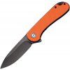 Civivi Elementum Black Stonewash Orange G10 C907Y