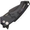 hogue x5 manual flipper black spear point black aluminum