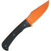 hogue extrak orange clip point black g10