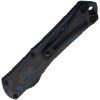 heretic knives manticore s black dlc blue aluminum