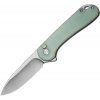 Civivi Elementum II Button Lock Satin Finish Jade G10