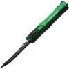 heretic knives colossus blackwash satin tanto green aluminum