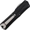 heretic knives colossus stonewash tanto black aluminum
