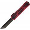 heretic knives colossus blackwash tanto red aluminum