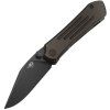 bestech knives icarus black stonewash bronze titanium