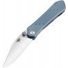 bestech knives icarus satin finish blue titanium