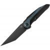 bestech knives blind fury black stonewash black titanium marble