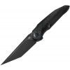 bestech knives blind fury black stonewash black titanium blue marble