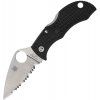 Spyderco Manbug Lockback Serrated Black