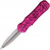 Piranha Knives Auto Excalibur OTF Stonewash Pink