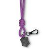 victorinox neck cord purple