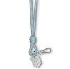 victorinox neck cord blue gray