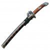 Gladius Wakizashi Shimazu Wood Handle Red
