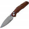 Zavírací nůž Bestech Knives Ronan B-Lock Damascus Rosewood KMK02L