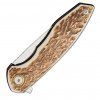 bestech knives bambi mirror damascus stag