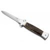akc extreme shadow switchblade 23cm stag silver aluminium dagger blade