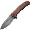 Civivi Mini Praxis Damascus Wood C18026C-DS1