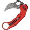 civivi incisor ii damascus red aluminum