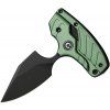 civivi typhoeus blackwash sandvik green aluminum