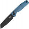 Bestech Knives Slasher Black Stonewash Blue Micarta