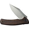 civivi sinisys sandvik brown micarta