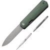 Civivi Sendy Stonewash DropPoint Green Micarta