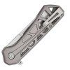 buck trace ops stonewash finish gray aluminum