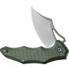 civivi chiro satin sandvik green micarta