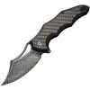 Civivi Chiro Damascus Carbon Fiber C23046D-S1
