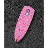 bestech knives ququ g10 pink sprinkle pattern 2