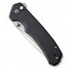 civivi button lock brazen stonewash sandvik tanto black g10