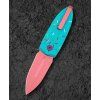 bestech knives ququ g10 blue sprinkle pattern 1