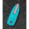 bestech knives ququ g10 blue sprinkle pattern 2