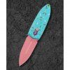 bestech knives ququ g10 blue sprinkle pattern