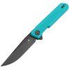 Bestechman Mini Dundee Double Detent Gray D2 Teal G10